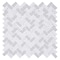 Andova Tiles SAMPLE-Velmo 1 in. x 1.25 in. Glass Mosaic Wall Tile SAM-ANDVEL1015 - alternate 3